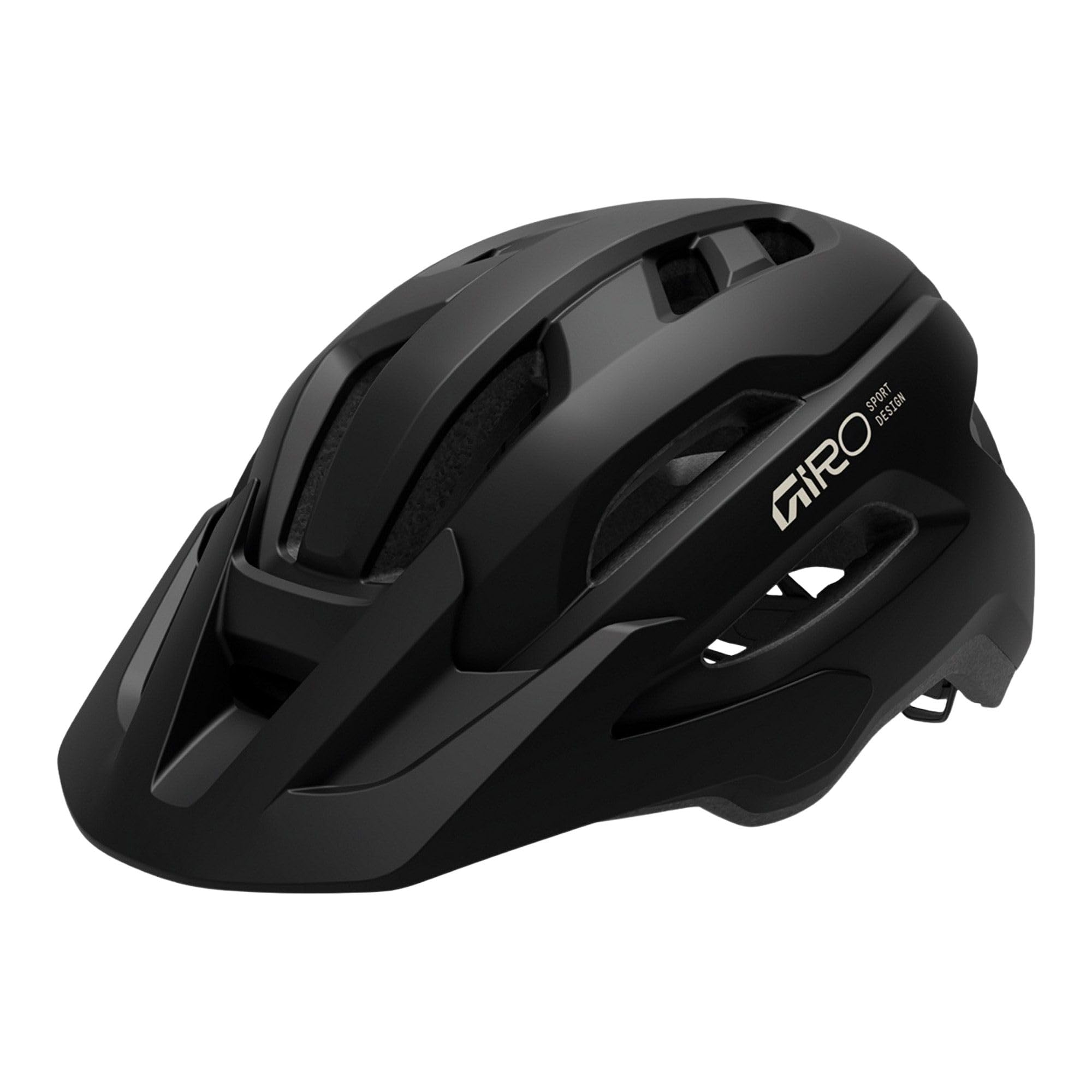 Giro - Fixture II Cascos - Adulto Unisex - Equipo de protección, Casco de bicicleta, Casco de recreo, Casco de ciclismo recreativo, Negro Mate , UW