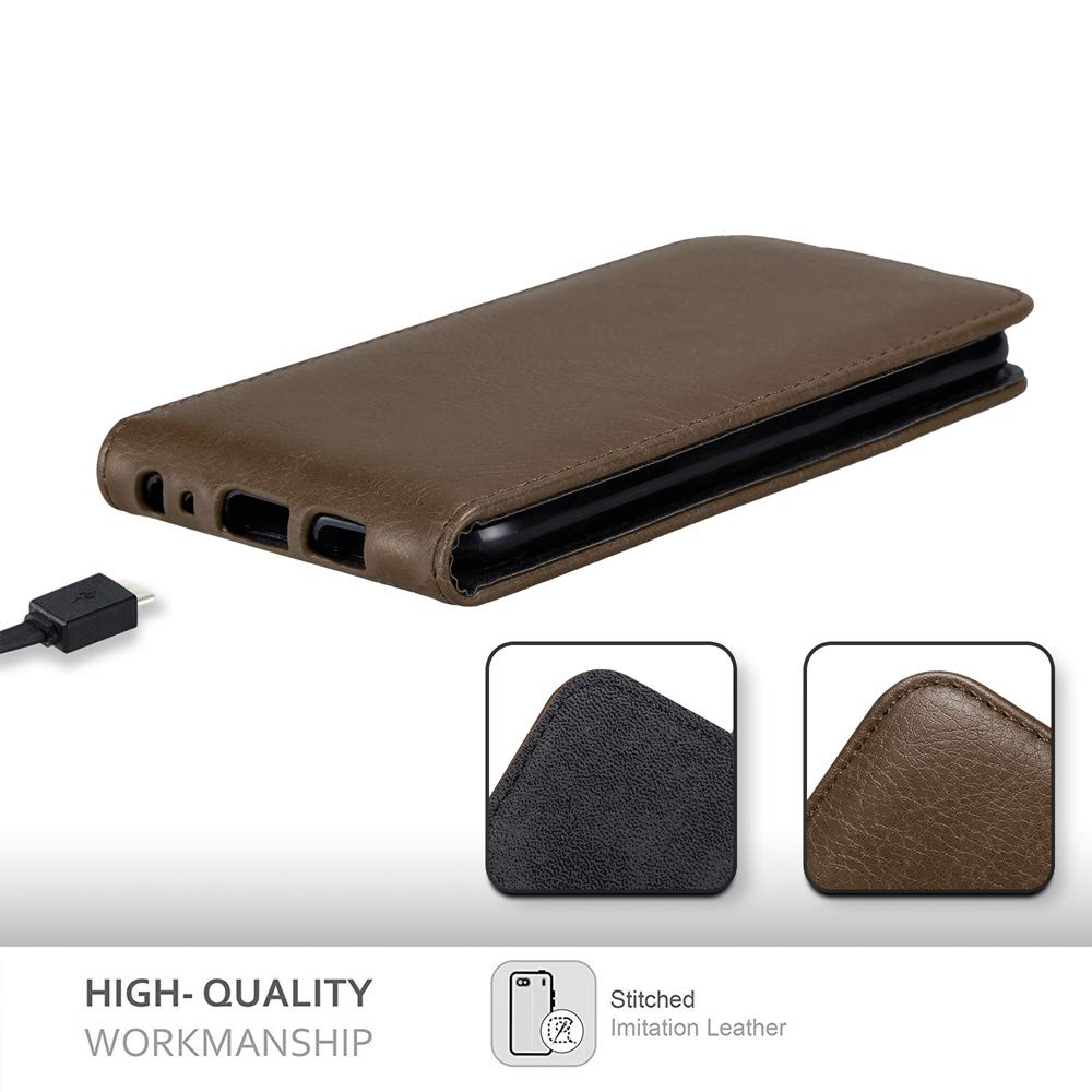 CADORABO Cover In Design Flip Con Chiusura Magnetica Custodia Per Cellulare Per P9 Bruno Caffe 77215578