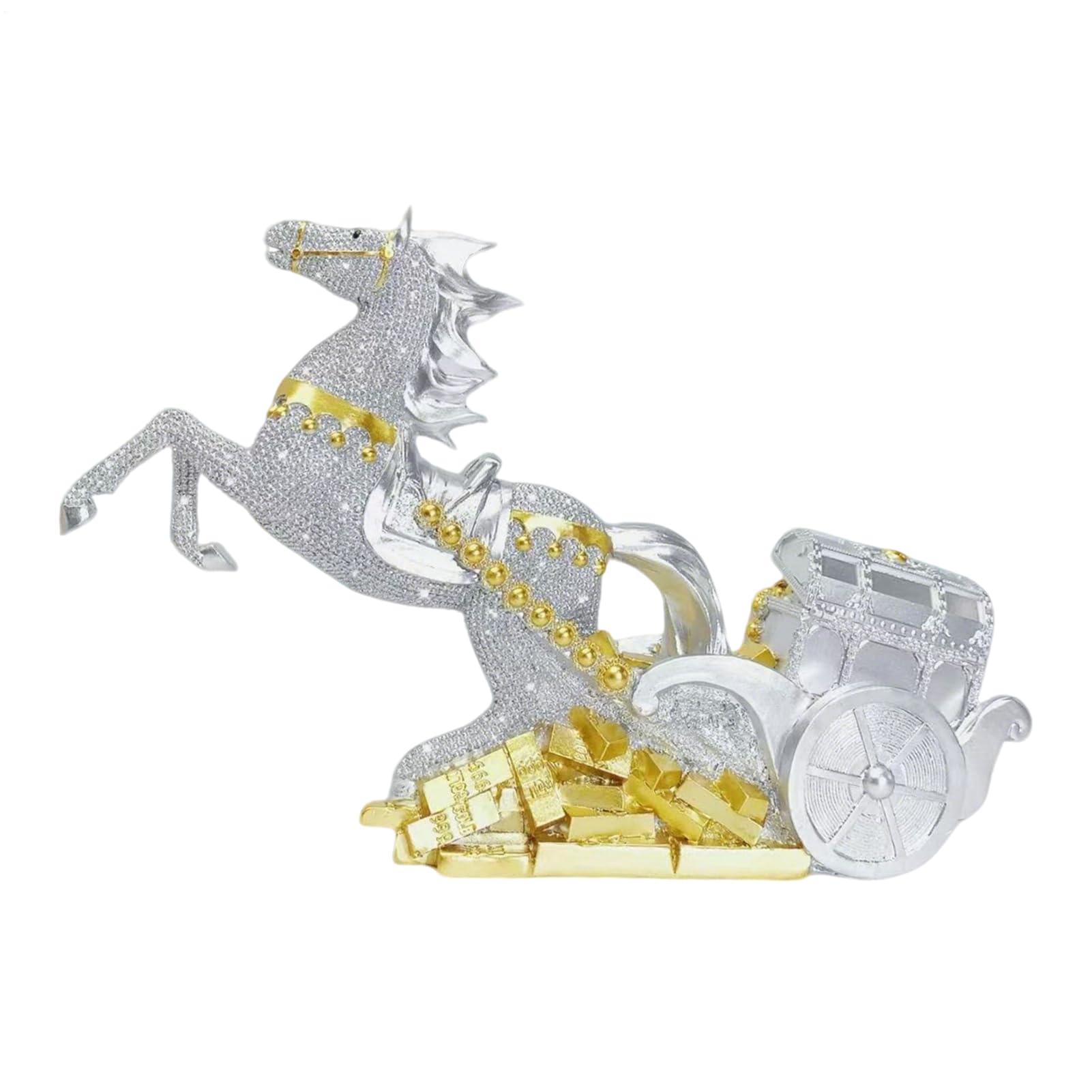 Estatuilla Del Año Del Caballo Recuerdo Del Año Nuevo Chino