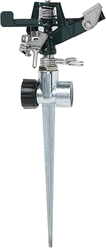 Miniatura 2 de Orbit Paquete de 3 cabezales de aspersor de impacto de metal en la base de picos