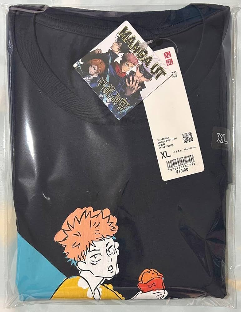 Amazon.co.jp: ユニクロ UT 呪術廻戦 Tシャツ 虎杖悠仁 XLサイズ