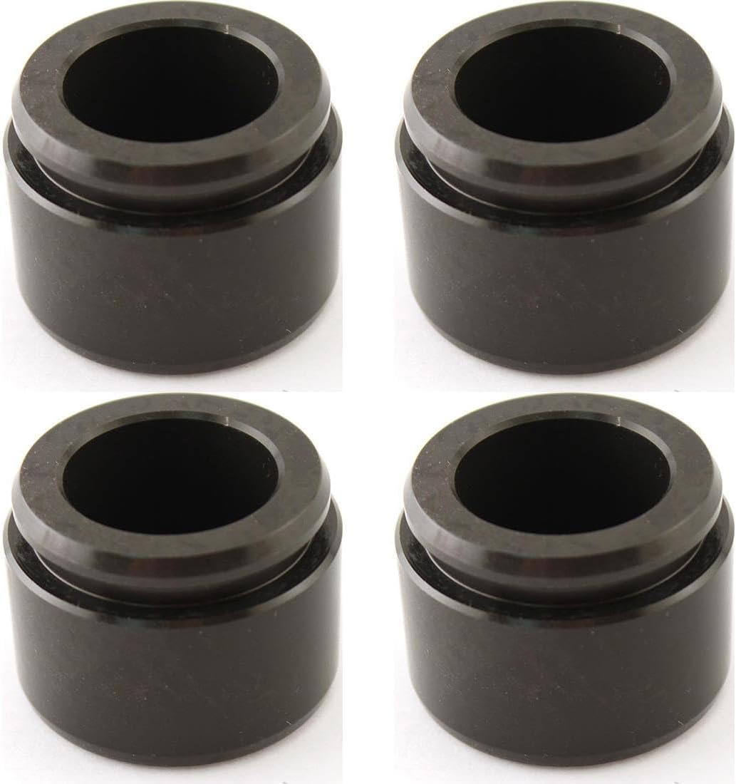 Disc Brake Caliper Piston 4PCs Front Automotive Replacement fits Mercedes-Benz ML500 2002 2003 2004 2005 5.0L V8, fits Mercedes-Benz SLK350 2005 3.5L V6