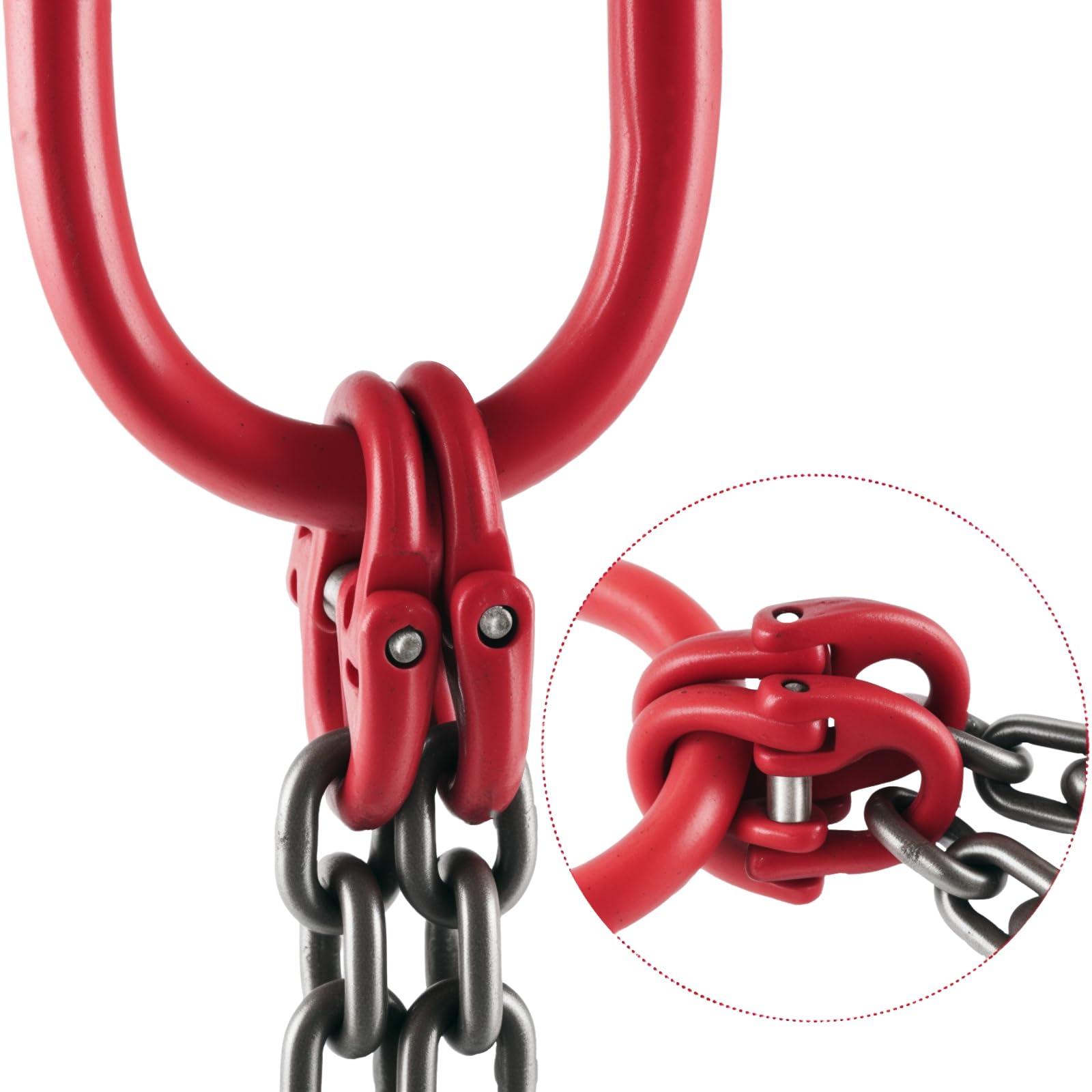 Cadena colgante de 2 hilos 1 m 2T
