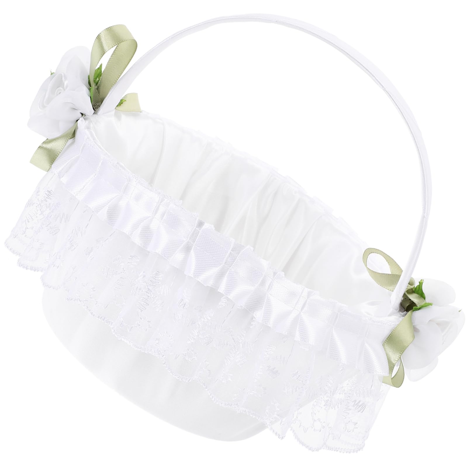 Alipis 4stücke Eleganter Hochzeitsblumenkorb Mit -design Handgefertigter Tragkorb Für Blumen Und Für Hochzeiten Und Feiern