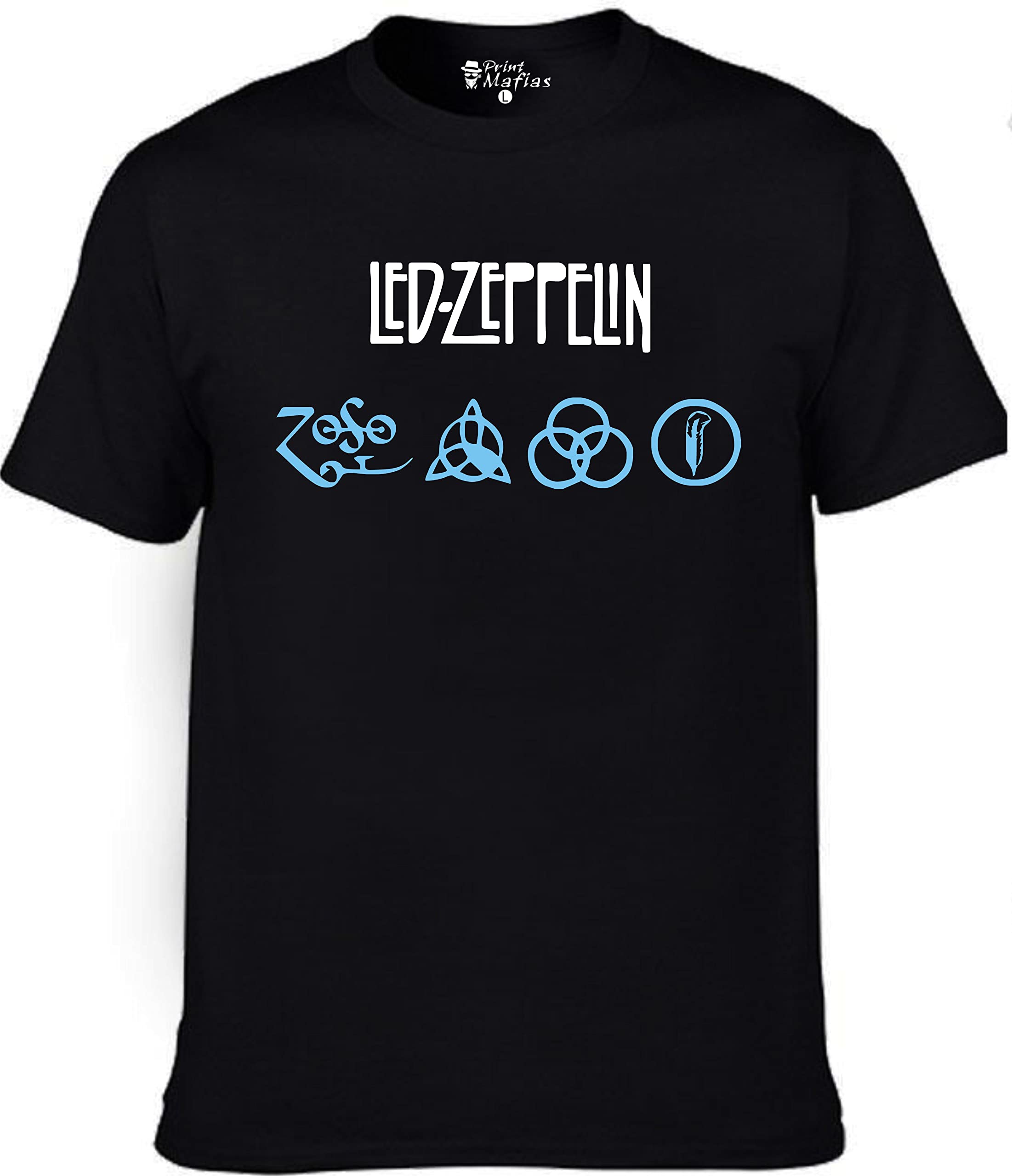 WYWMen's Women's Regular fit Le-d zeppeli-n Cotton t Shirt