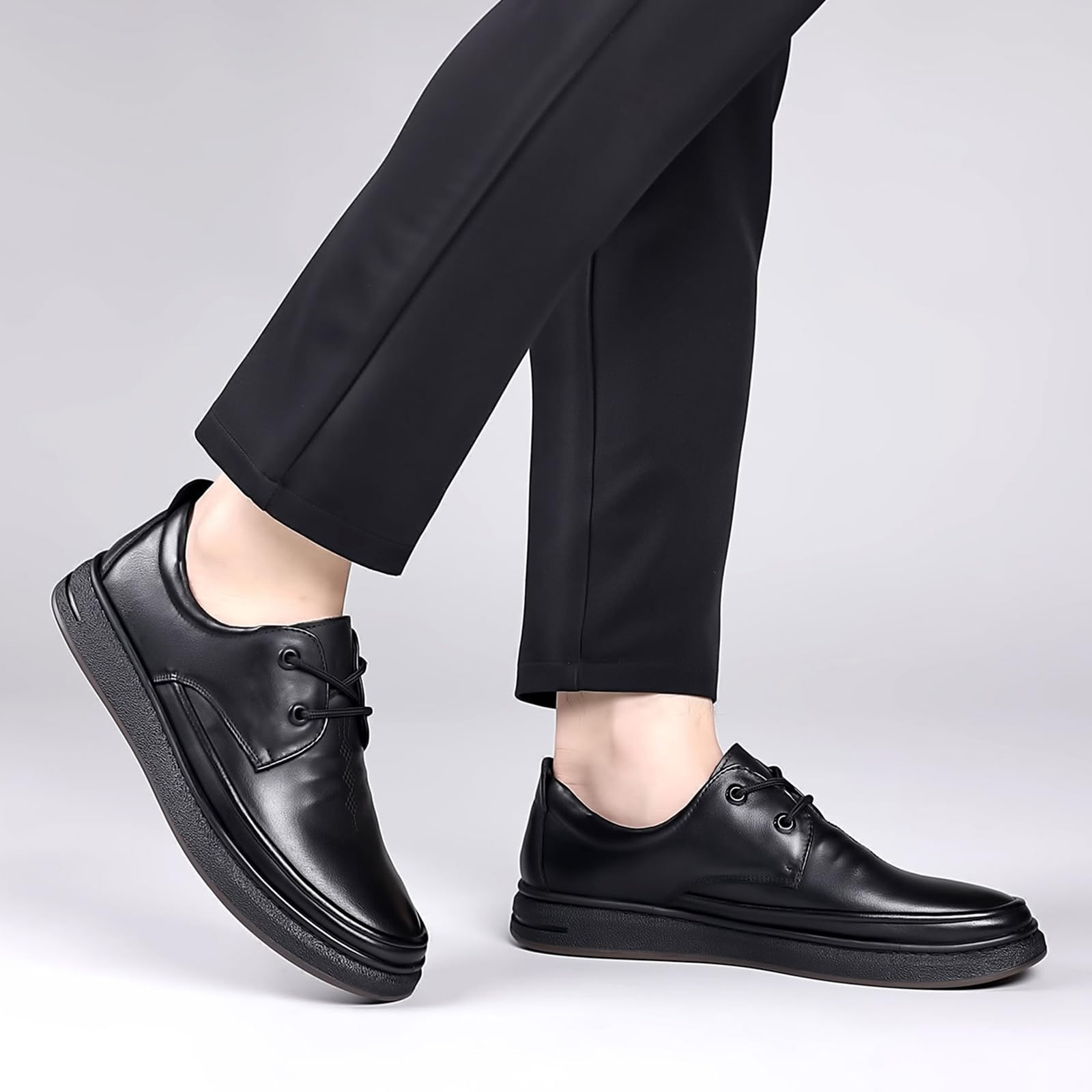 Scarpe da Oxford Uomo in Pelle | leggere, Punta Tonda, eleganti, Stringate, classiche, business, sposa, ufficio, affari