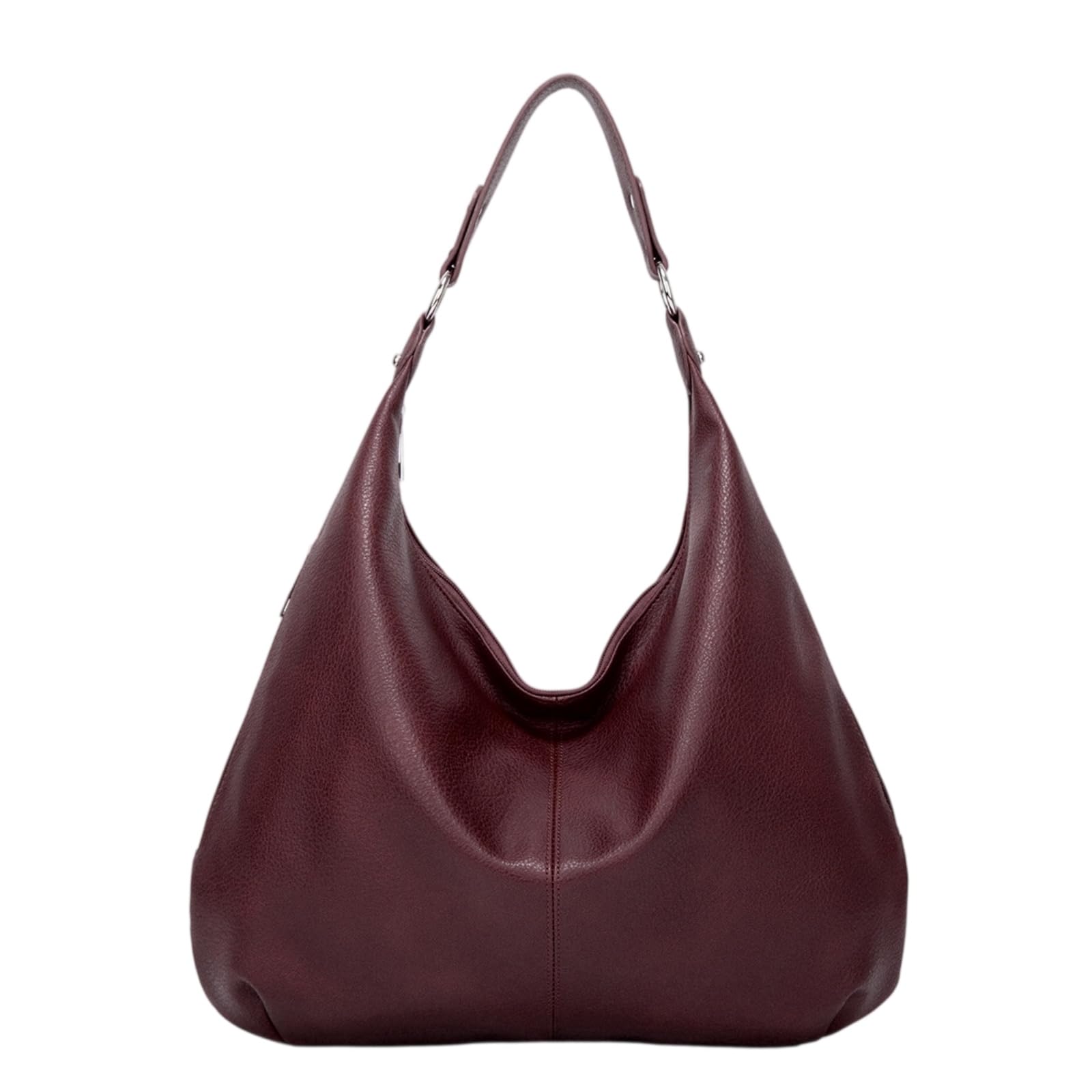 Beauty Case Borsa A Tracolla in Pelle Falsa Donna, Grande capacità Ascella Tote Borsa, Casual Vintage per Uso Quotidiano