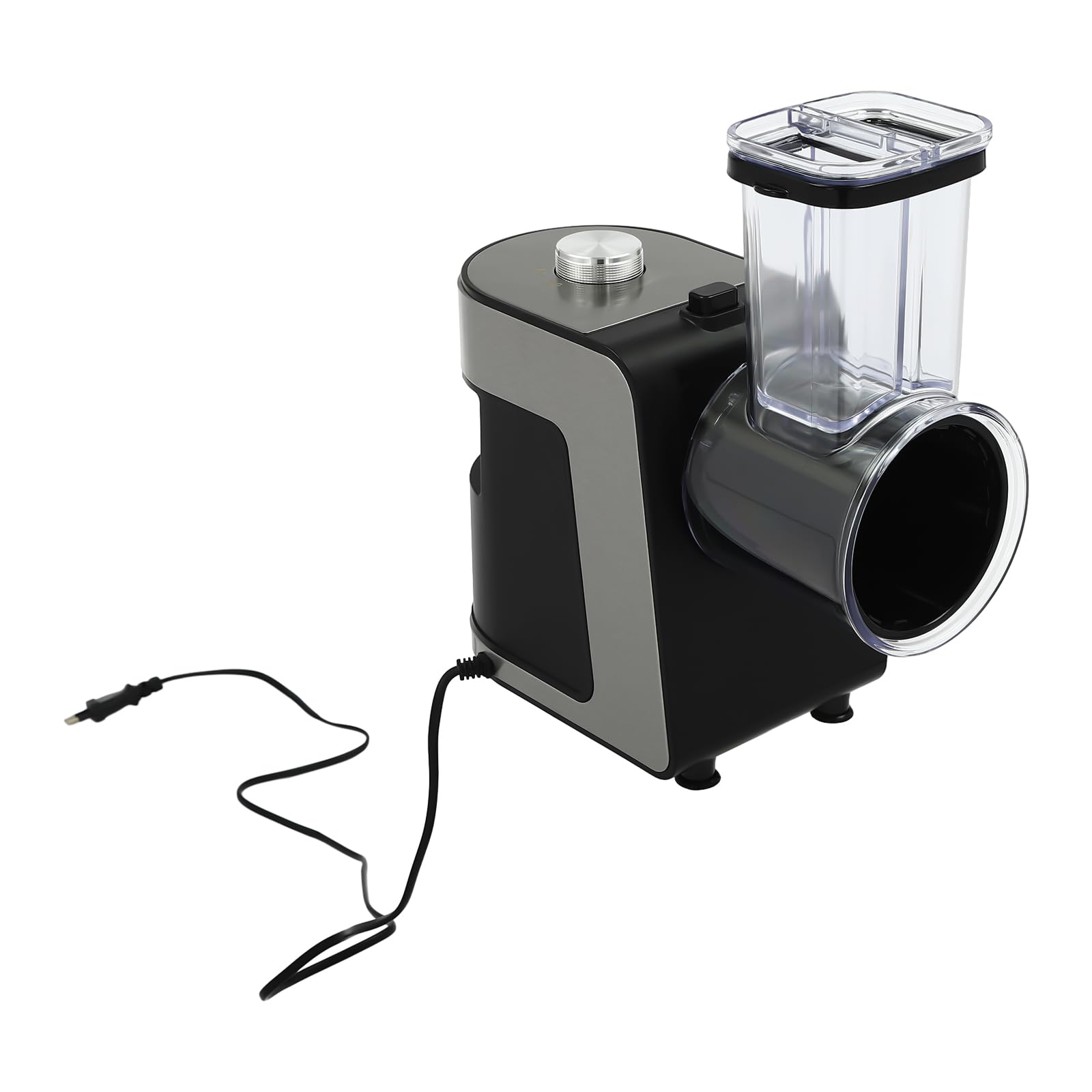Cortador eléctrico de verduras, rallador de verduras para frutas y verduras, cortador profesional de verduras con 10 cuchillas de 1000 W