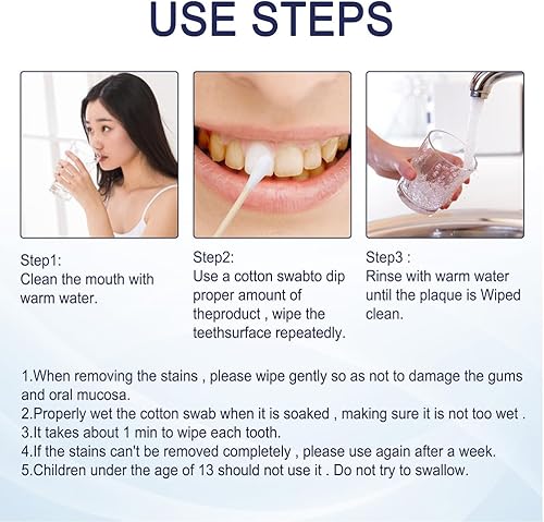 Miniatura 5 de Suero blanqueador Suero blanqueador dental Esencia Suero, limpiador para el cuidado de los dientes, blanqueador blanqueador de dientes, kit de