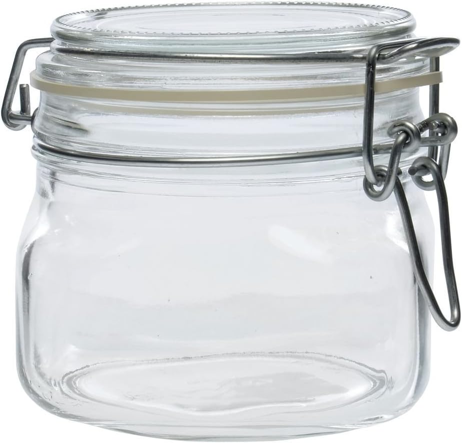 Libbey 17 oz Glass Jar with Clamp Lid