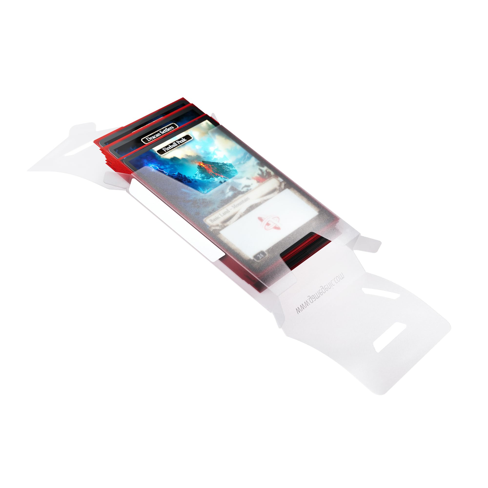 Gamegenic Cube Pocket 15 Deck Box - Slanke kaarthouder voor kubusopstellen en kaartbescherming, modulair systeem perfect voor TCG's, LCG's, bordspellen en RPG's, heldere kleur, gemaakt