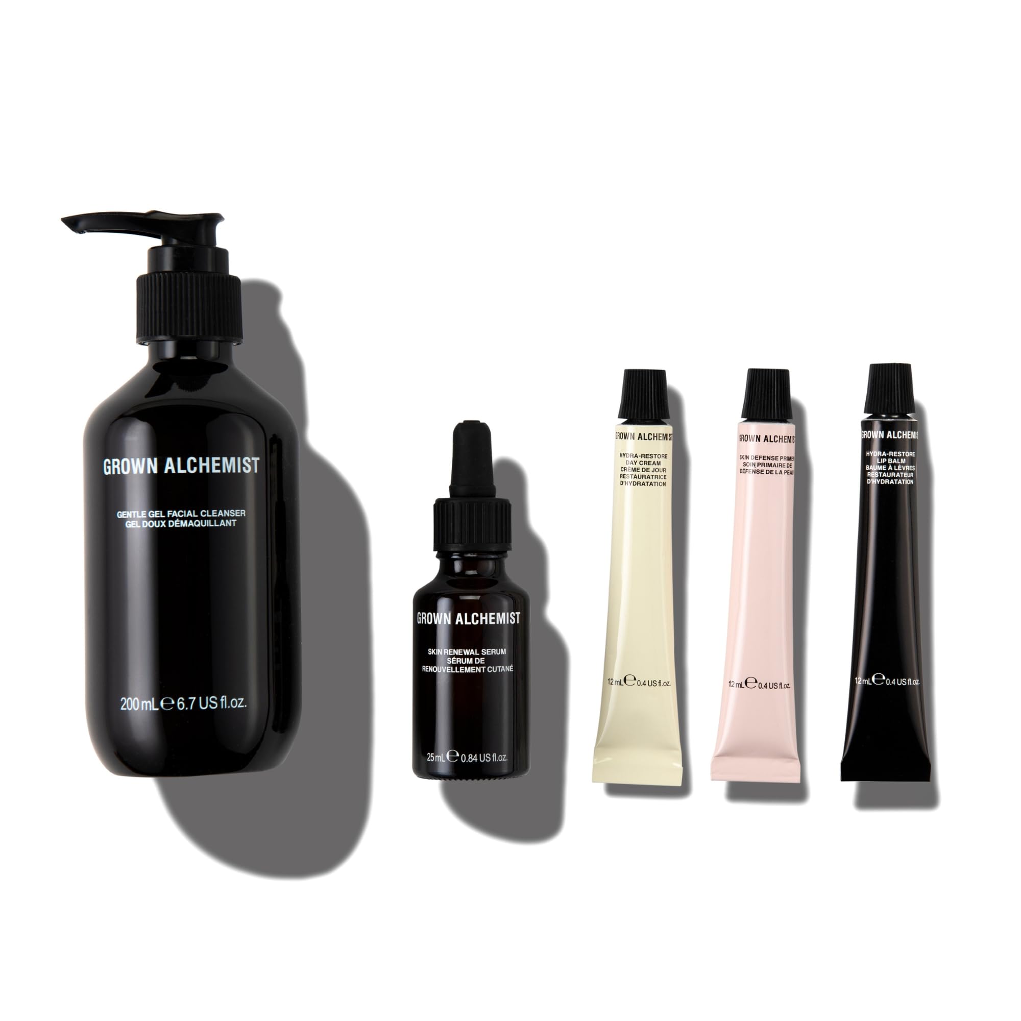 Grown Alchemist The Skincare Icons Kit, Skin Care Set, Hydrating Face Cleanser, Day Cream, Natural Lip Balm - Image 2