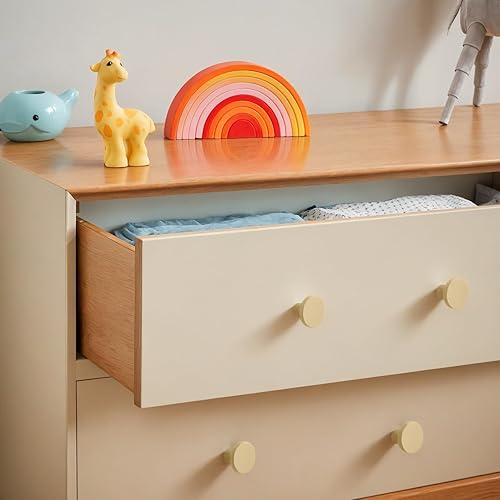 Miniatura 56 de Ravinte Paquete de 30 pomos de color negro mate para armarios de cocina, pomos redondos para cajones de cómodas, tiradores para cajones o puertas