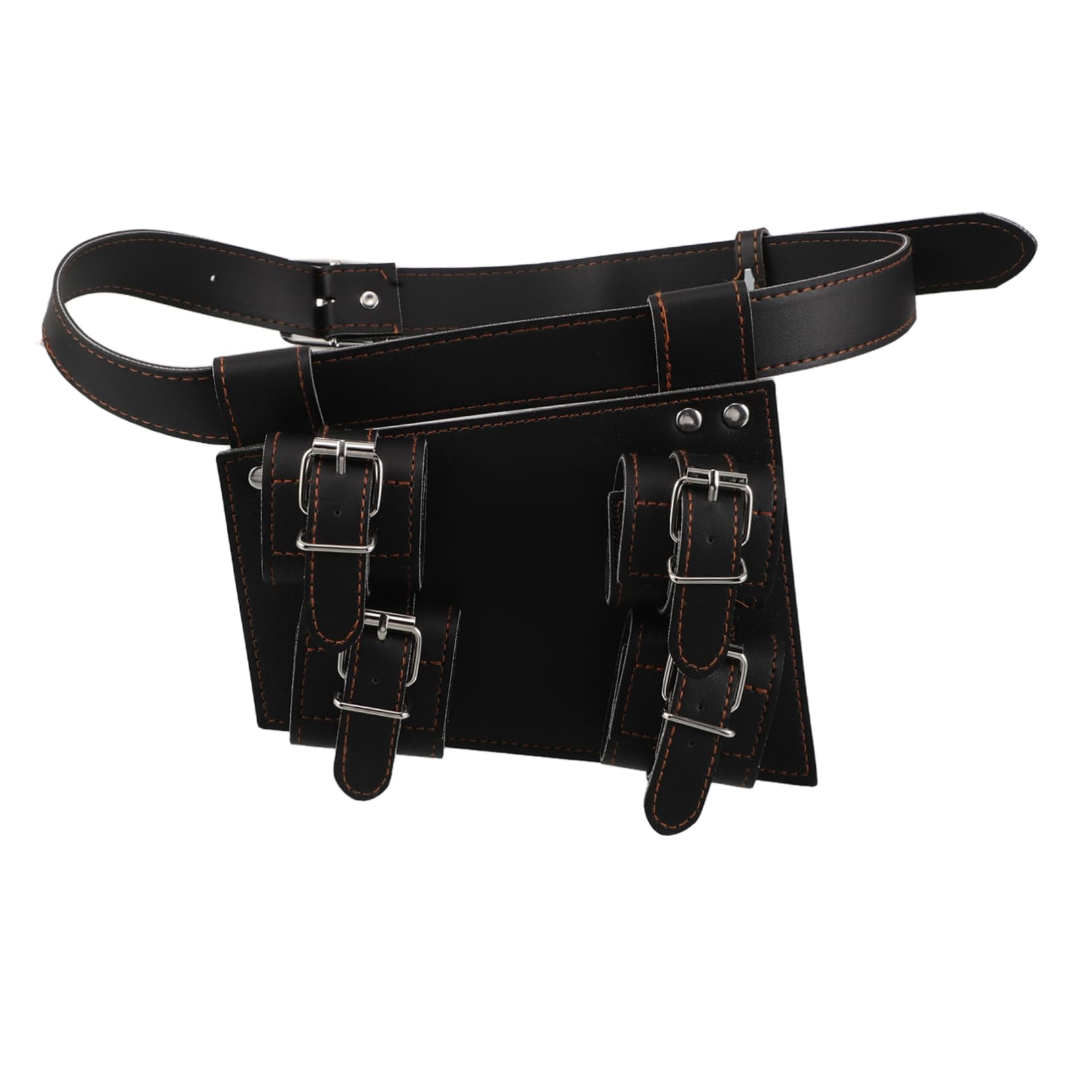 SUPVOX Sword Belt Cosplay Sword Holder Belt Sword Carrying Belt Black Leather
