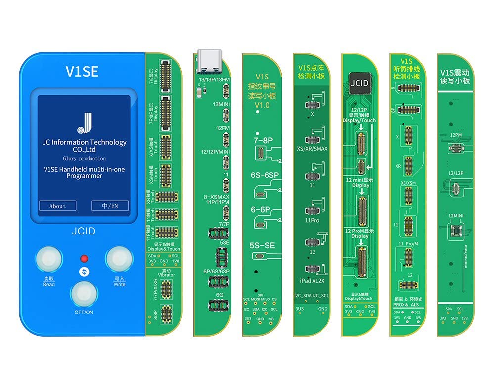 fonefunshop JC ID V1SE Smartphone-Programmierer mit 7 x PCB 