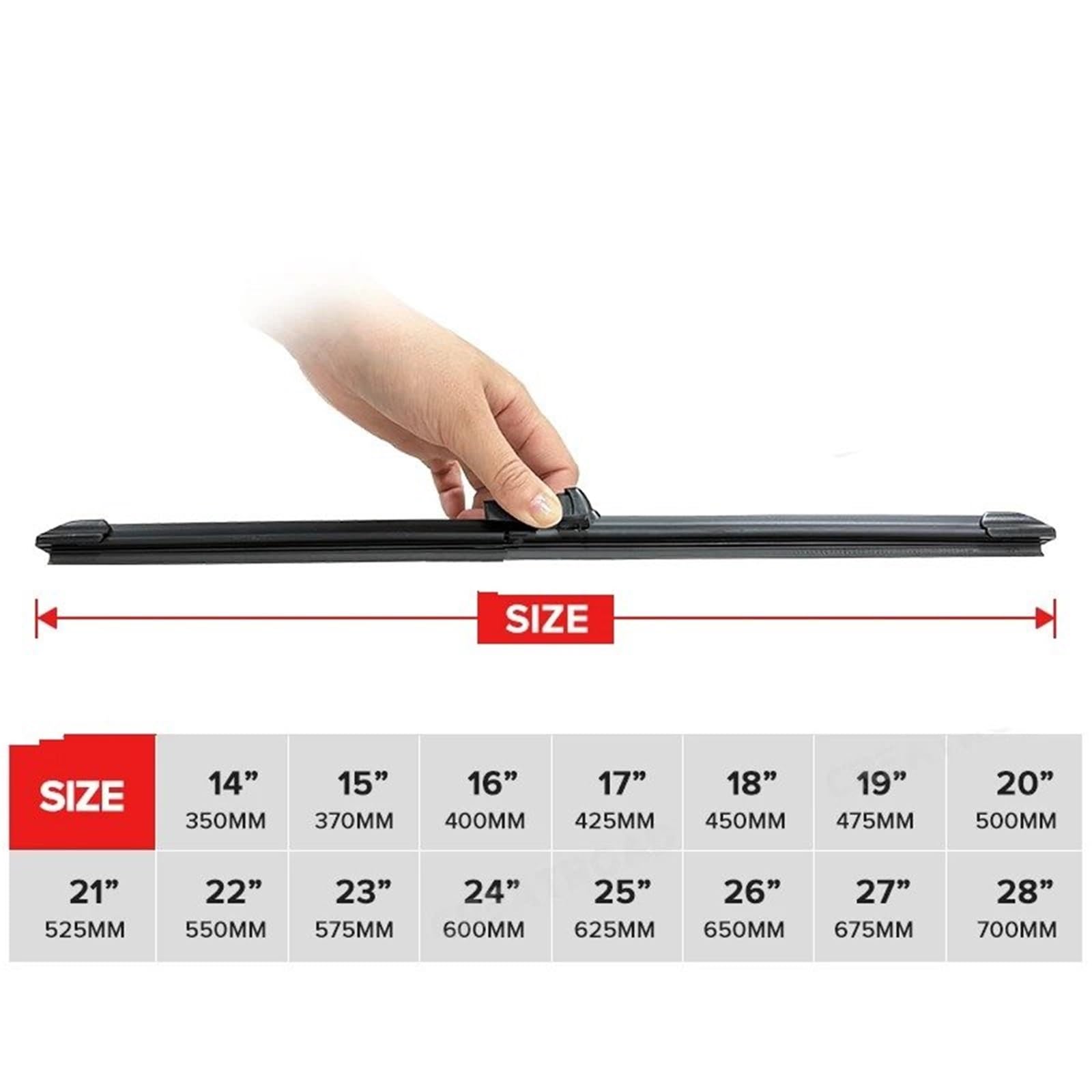 Para A6 C7 2012-2017 LHD Juego Escobillas Limpiaparabrisas Delanteras Parabrisas Cepillos Lluvia Para Automóvil 26 Pulgadas 21 Pulgadas Escobillas Limpiaparabrisas