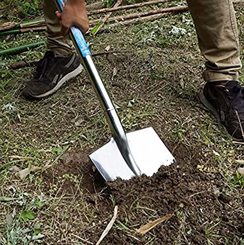 Senkichi Shovel With Wooden Handle (SWS-1) - Japanese Import, Steel Head, Oak Handle For Gardening & Digging - View #10