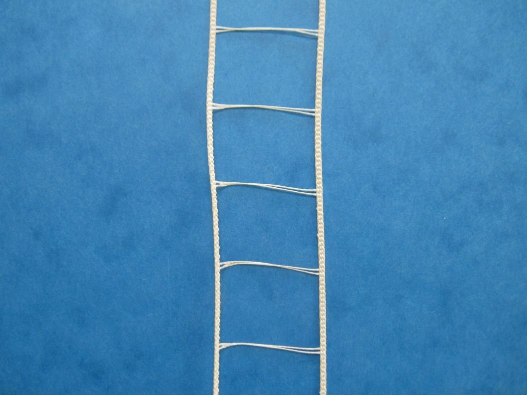 Uk-Blindparts Cream 25Mm(1") Venetian Blind Ladder Webbing-Ladder Cord