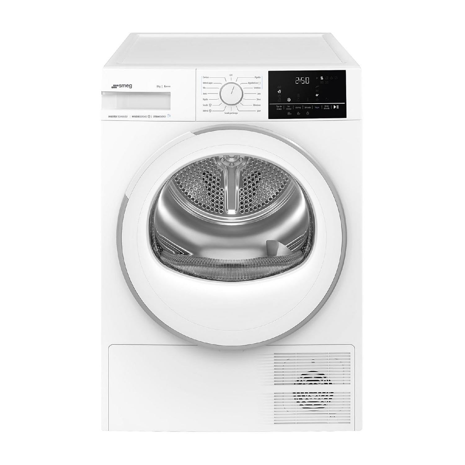 DN08SEC - Asciugatrice 8 Kg, con Pompa di calore, Inverter, Classe energetica C
