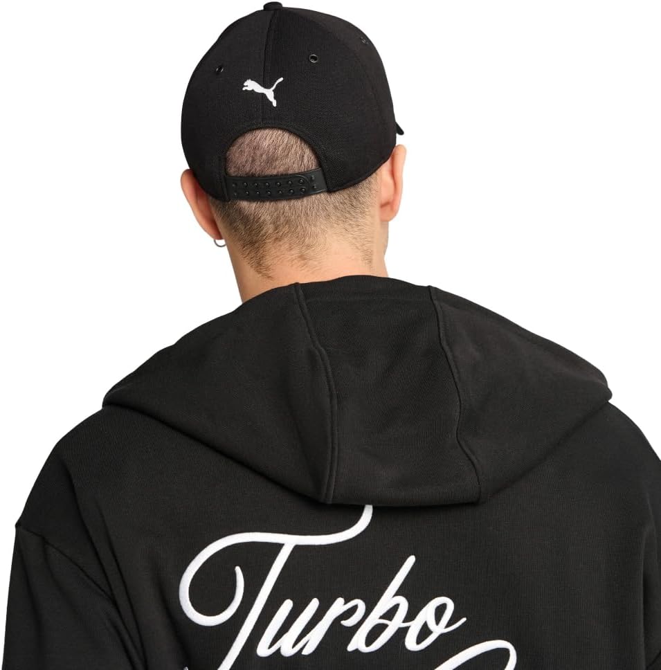 Puma Unisex Porsche Legacy Baseball Cap, Puma Black SS25, One-Size - Image 2