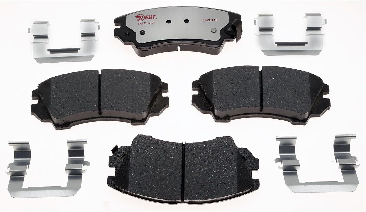 Raybestos Element3 Automotive Replacement Front Brake Pad Set for Select 2010-2015 Chevrolet Camaro, 2017 GMC Terrain, 2016 Buick LaCrosse, 2011-2017 Chevrolet Caprice, 2011 Saab 9-5 (EHT1404H)