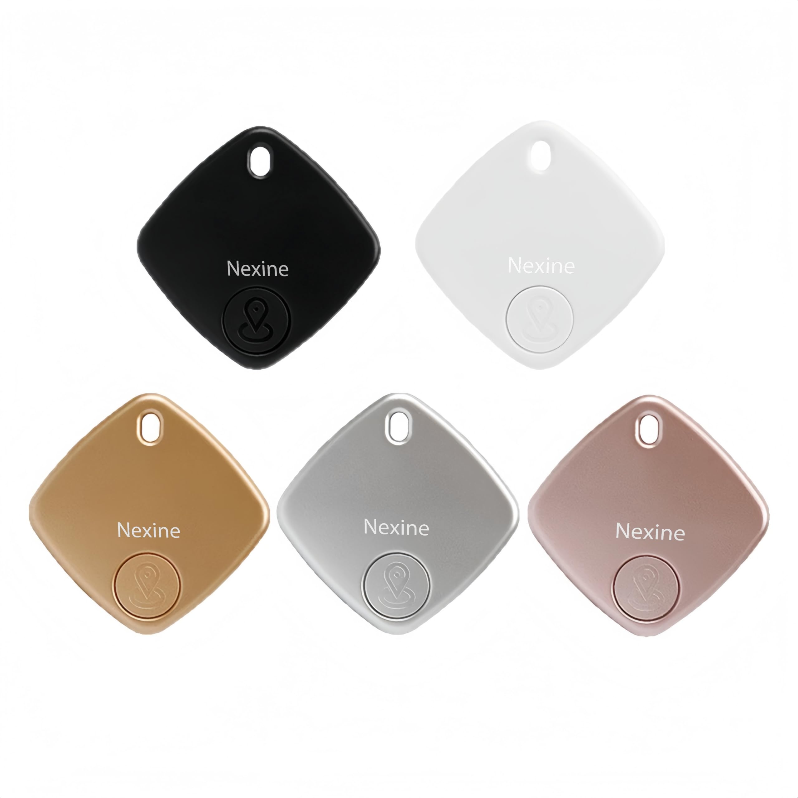Localisateur Lot de 5 trackers Bluetooth Anti-Perte - Bluetooth 4.0 - Portable localisateur clés - localisation Mondiale