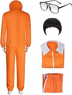 Men's Sportswear, including Black Square Eyeglass Frames and Wigs, Suita...