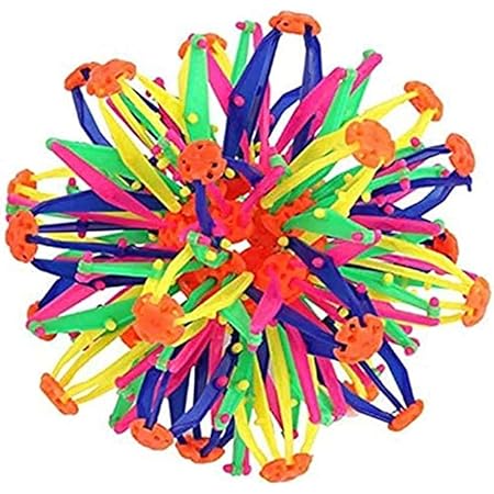 XUDUODUOD Colorful Inflatable Ball Expandable Magic Ball Large Expansion Ball Suitable for Children This Toy Ball relieves Stress and Anxiety Boys and Girls Birthday Toys