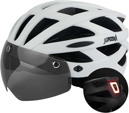 bell 7108751 women bicycle helmet Bell Bike Dennett Saltwater Pro Super Feel safe while riding Lure Color:Silver Glitter Gift_for_him