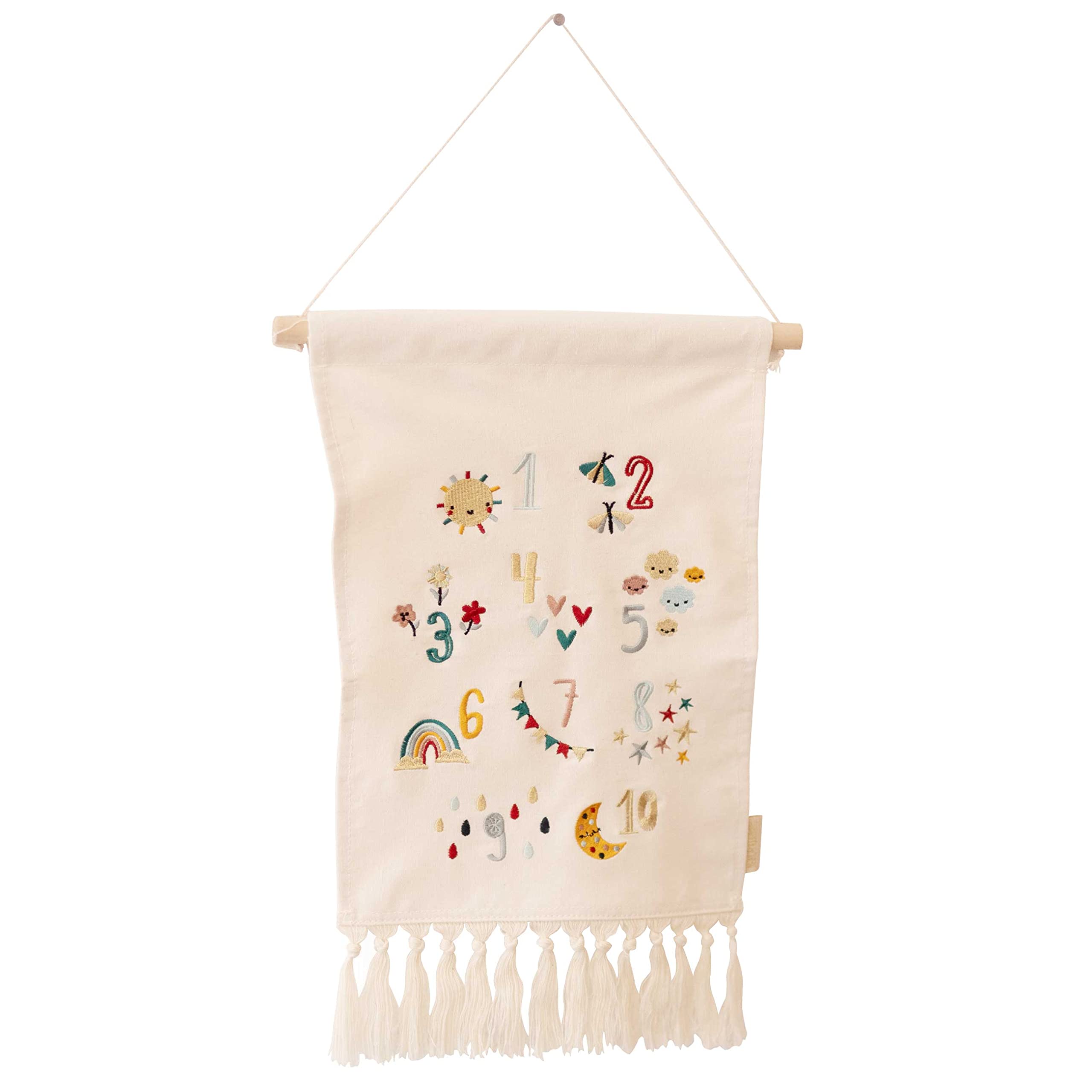 Papierdrachen Wall Decoration for Boys and Girls, Fabric Decoration for Children's Room, Boho Tapestry