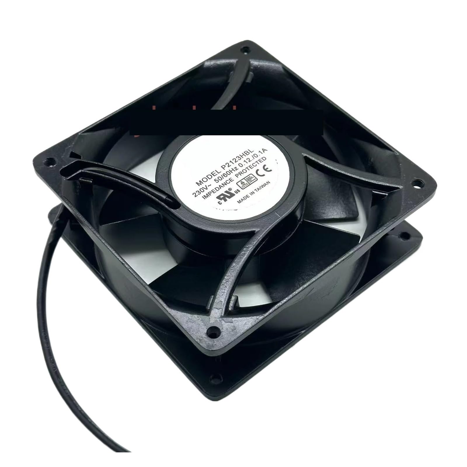 TPKMVGAP P2123HBL AC 230V 0.12A 0.1A 120x120x38mm 2-Wire Server Cooling Fan
