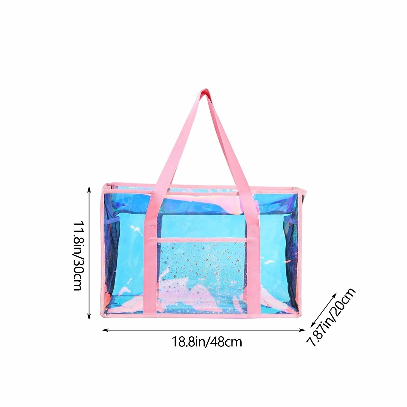 Borsa Mare Donna, Grande e Piccola da Spiaggia, Borsa Spiaggia Impermeabile, Protegge lo Smartphone da Sole per Viaggio, Vacanza, Piscina(Vari stili disponibili)