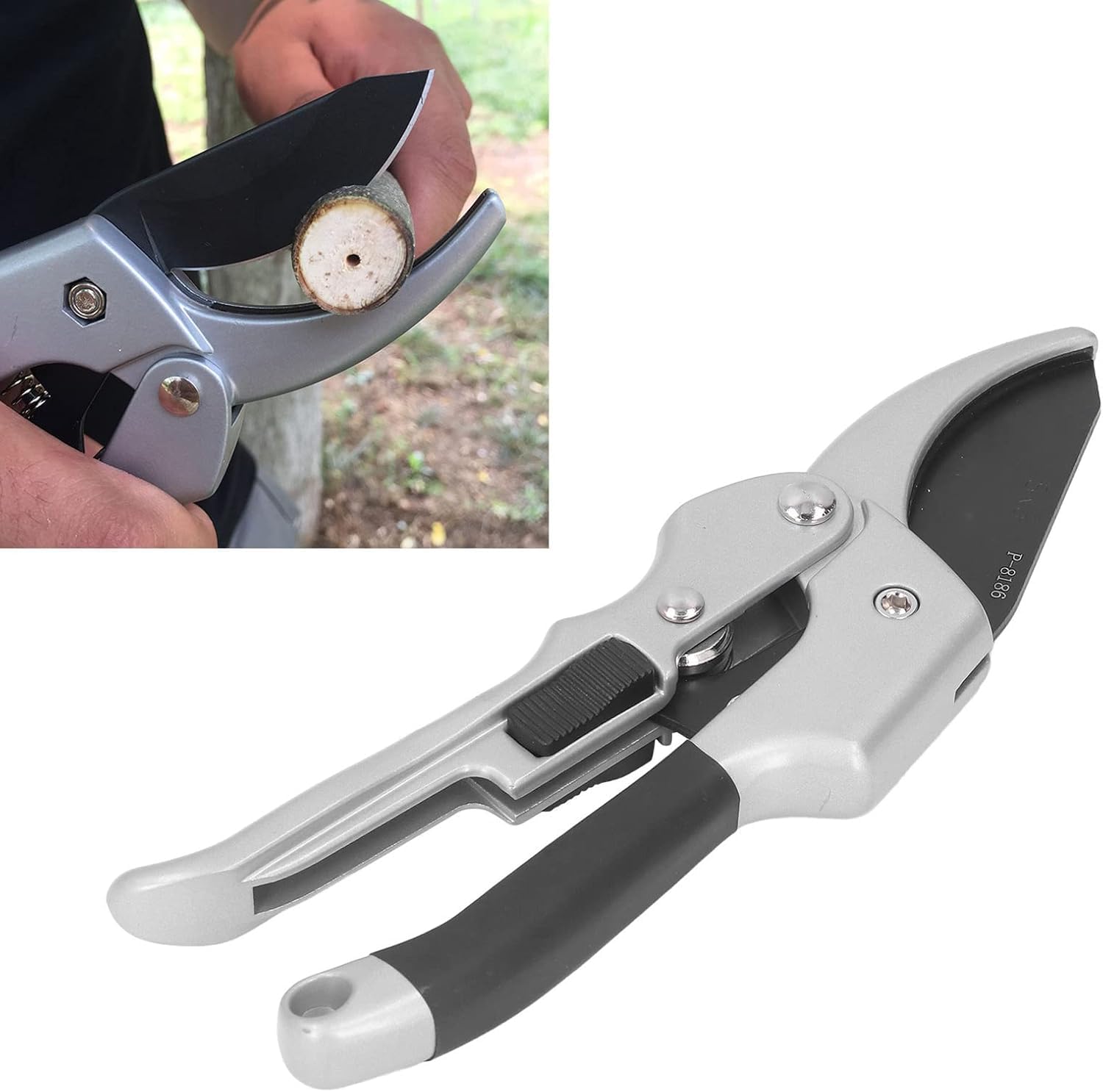 ELMVIA Plant Cutter/Garden Scissors And Cutter/Branch Cutter/Plant Cutting Scissors/Pruners For Plants/Pruning Cutter/Grafting Knife For Lawn, Garden & Potted Plants (Garden Scissors) 1