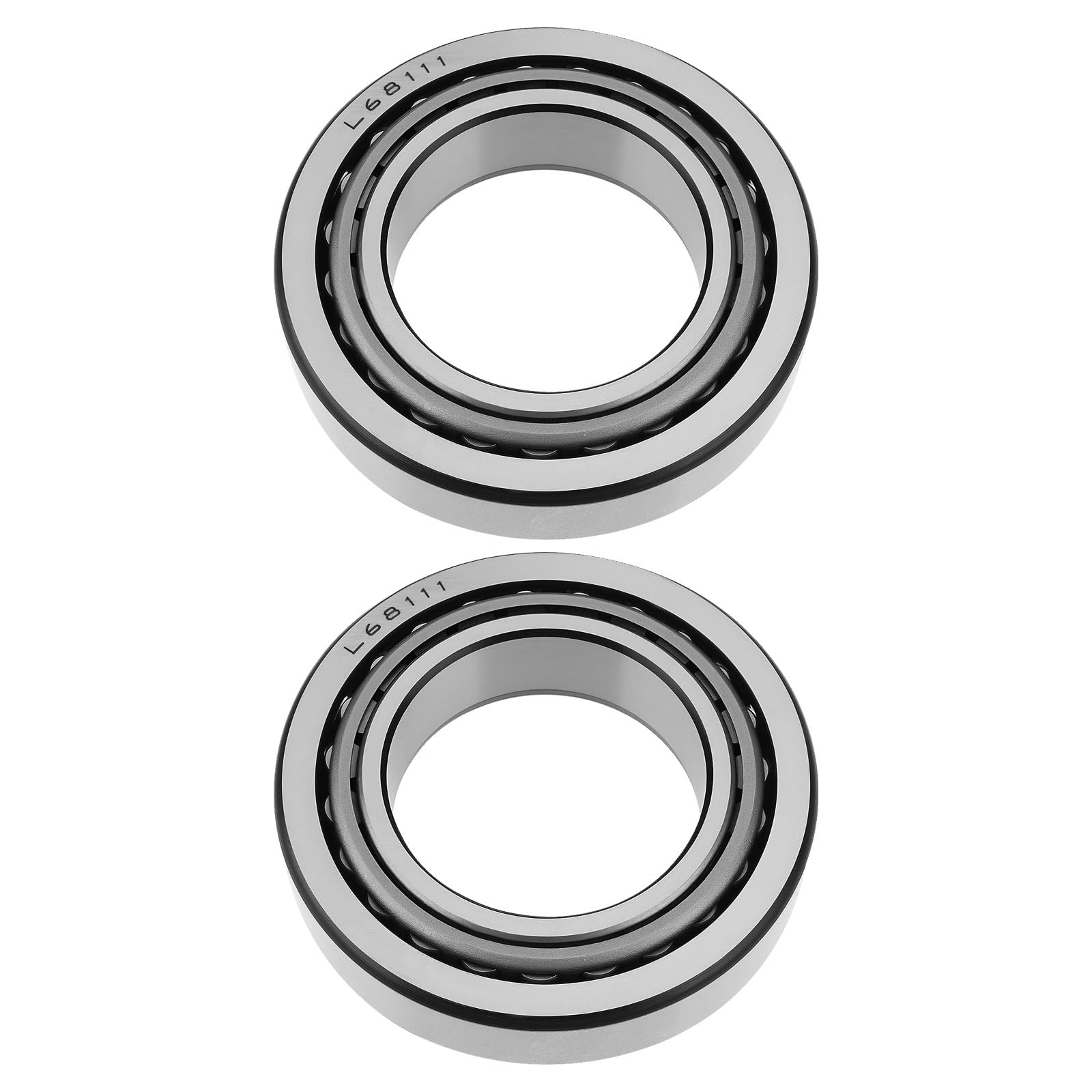 Briny River 2Pcs L68149/L68111 Cone Bearing Kits 1.3775X0.6250x2.3612” For Industrial Equipment And Machinery Car
