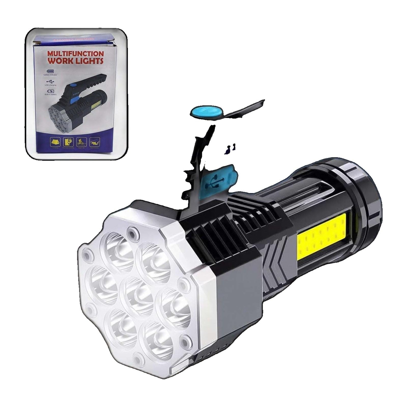 Portable Flashlight (1 Pc)-image-49