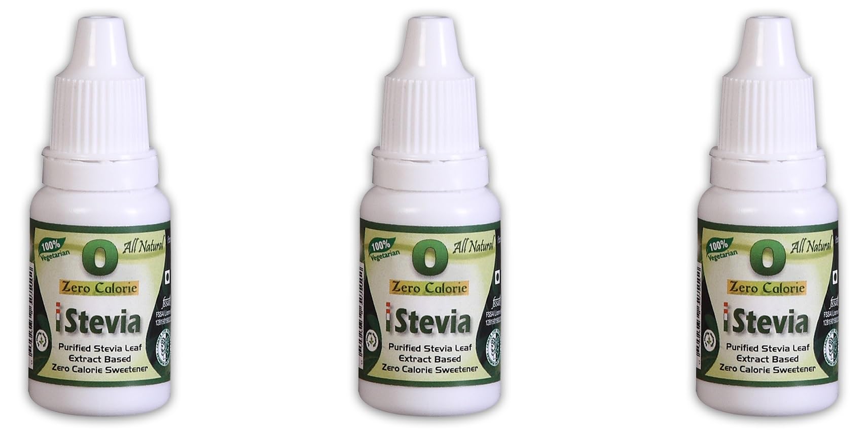 Stevia liquid drops| iStevia Zero Calorie Natural Sweetener - 15 ml(Pack of 3) | Sugar Substitute |Stevia Drops - Sugarfree | 300 Servings (B00LA4K3UW) Amazon Price History, Amazon Price Tracker