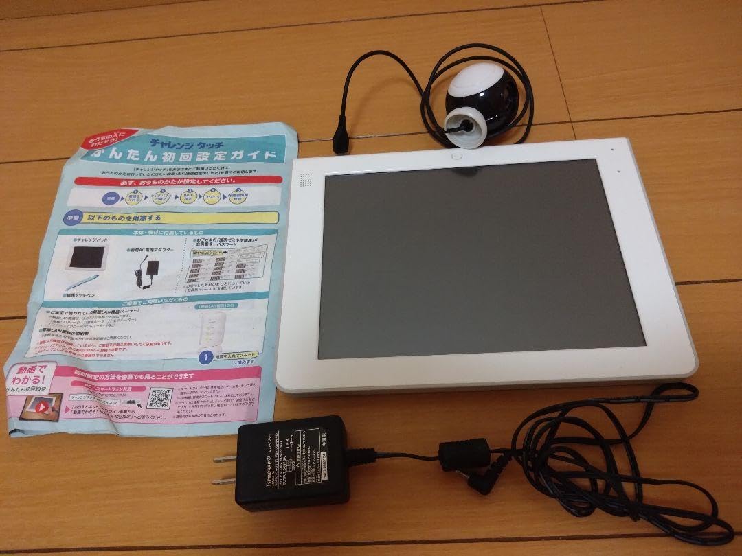 こどもちゃれんじタッチ タブレット スタンプ ヘッドホン コントローラー カメラ こどもちゃれんじタッチ タブレット スタンプ ヘッドホン