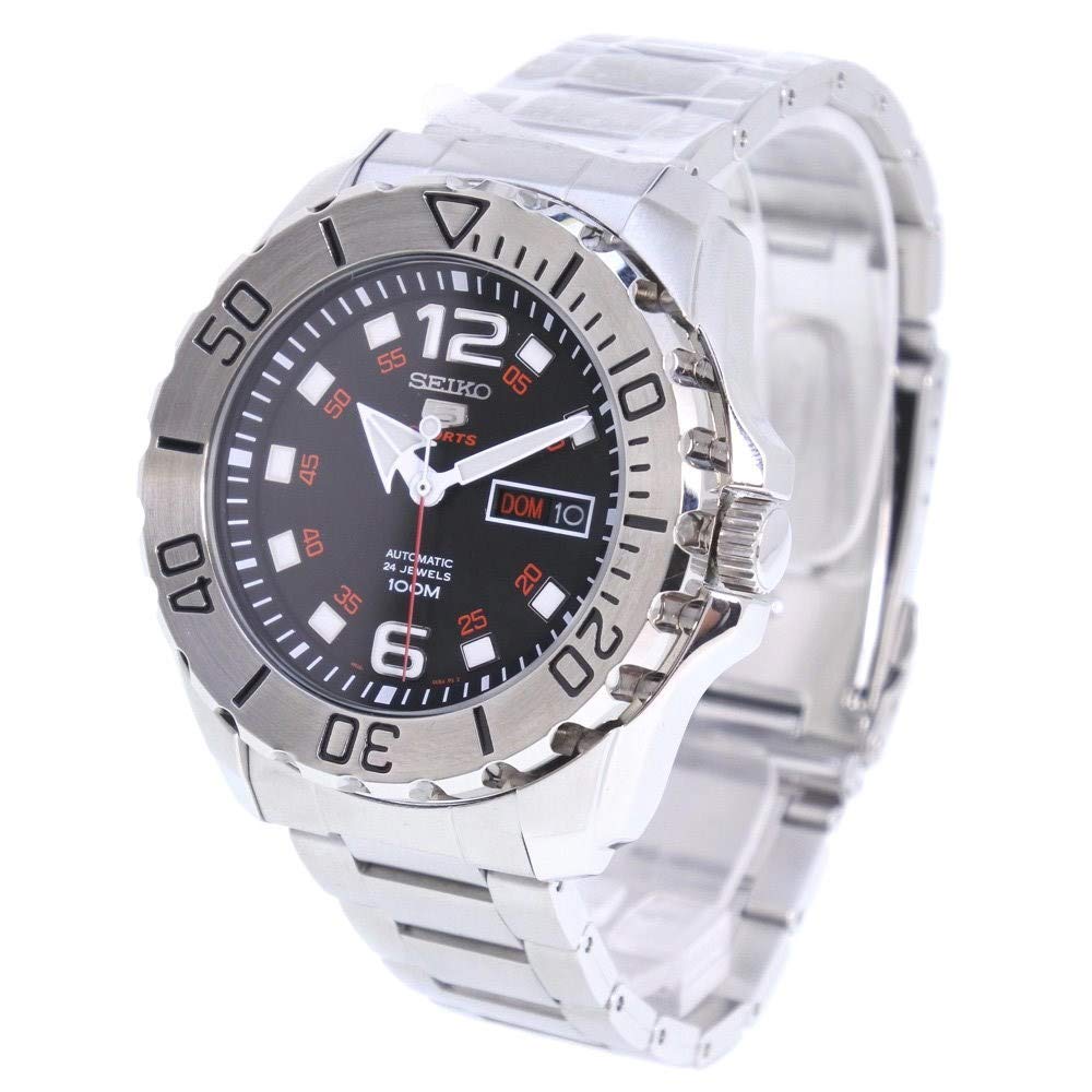 Seiko Mens Analogue Automatic Watch With Stainless Steel Strap