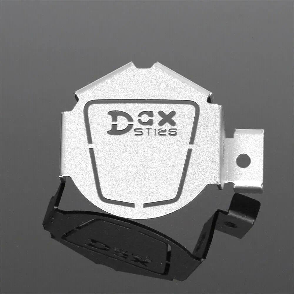 Garde-corne CNC DAX125 Compatible avec ST125 DAX 125 2018-2024 en aluminium pour moto (argent)