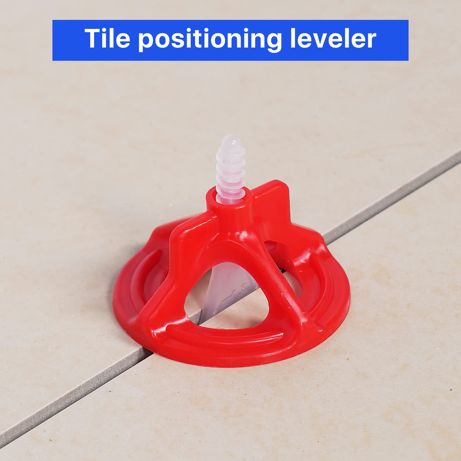 piastrelle anti-lippage e spaziatura syste Tile Livellamento Sistema 1/16"Baseplate e Kit (1/16" white300 Base+100 tappi)