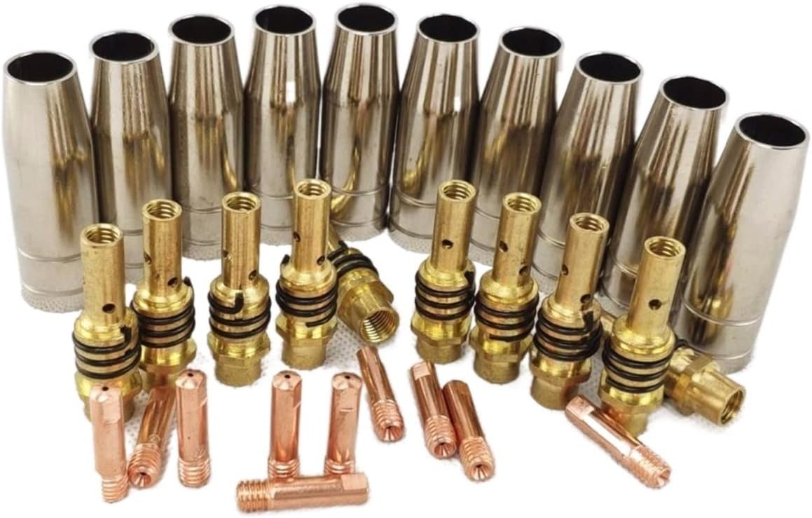 Plasma Cutting Torch 15AK Torch/Gun Consumables 30pcs MIG Torch Gas