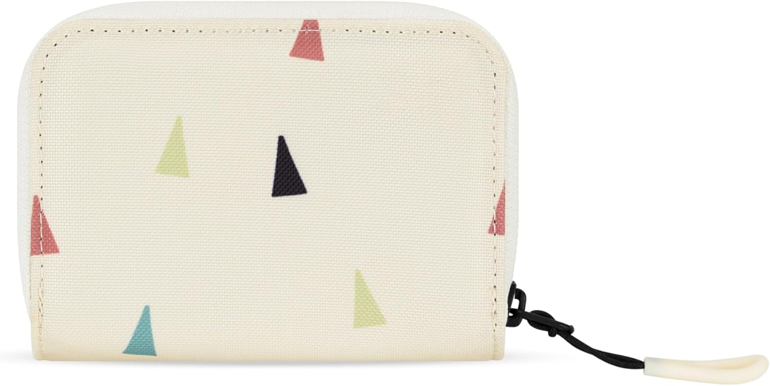 Sherpani Barcelona, Small Nylon Bifold Zipper Pocket Wallet, Travel Bag, RFID Protection, Travel Gift (Terrazzo) - Image 6