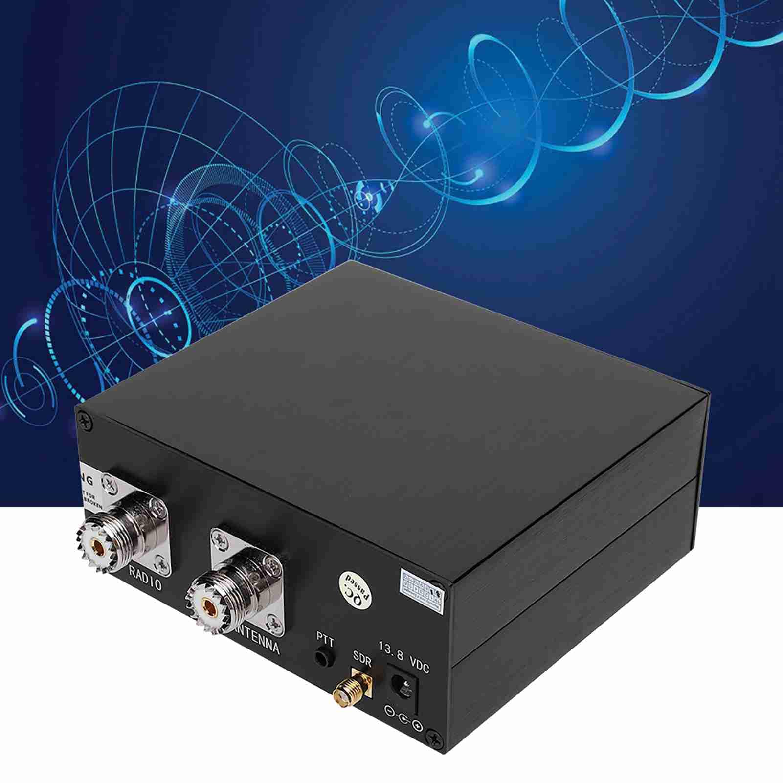 Urządzenie współdzielące antenę DC 160 MHz, urządzenie współdzielące antenę 100 W Przełącznik nadawczo-odbiorczy SDR Skrzynka sterownicza TR, urządzenie do udostępniania anteny Urządzenie ze stopu aluminium