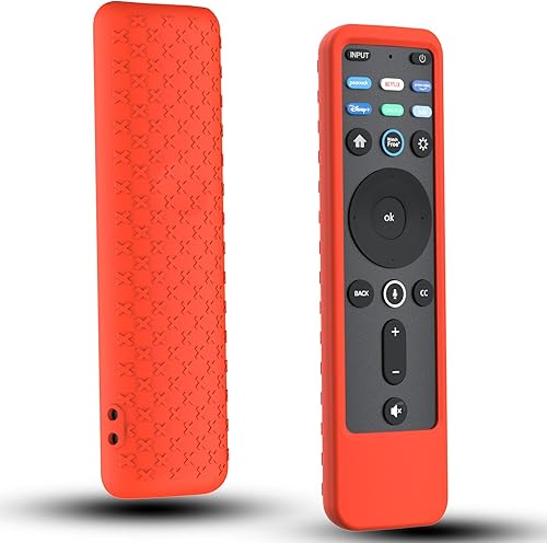 Miniatura 11 de Funda para control remoto Vizio XRT260 Voice 2023/2021, funda para VIZIO XRT260 Smart TV Remote Funda de silicona que brilla en la oscuridad, verde