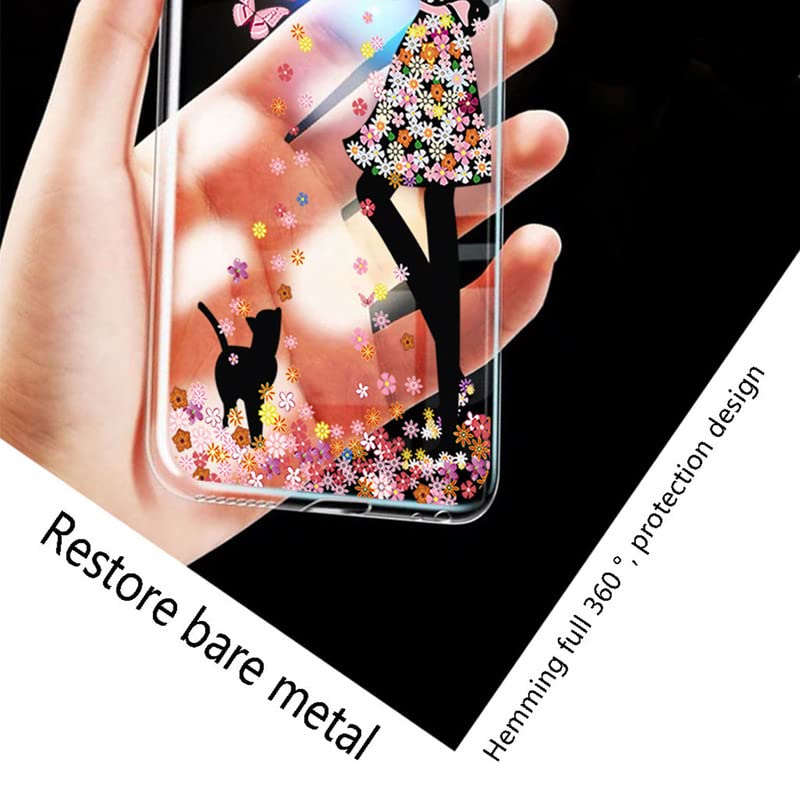 KJYF Cover per Blackview A95 (6,53), Ultra Sottile Morbido Silicone