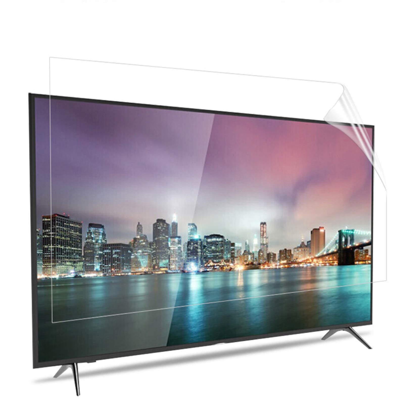 ZXYWW 32-55 Inch TV Screen Protector, Anti-Blue Light/Anti Scratch Screen Protector - Filter Out Blue Light and Reduce The Visual Fatigue,55inch/1211682mm