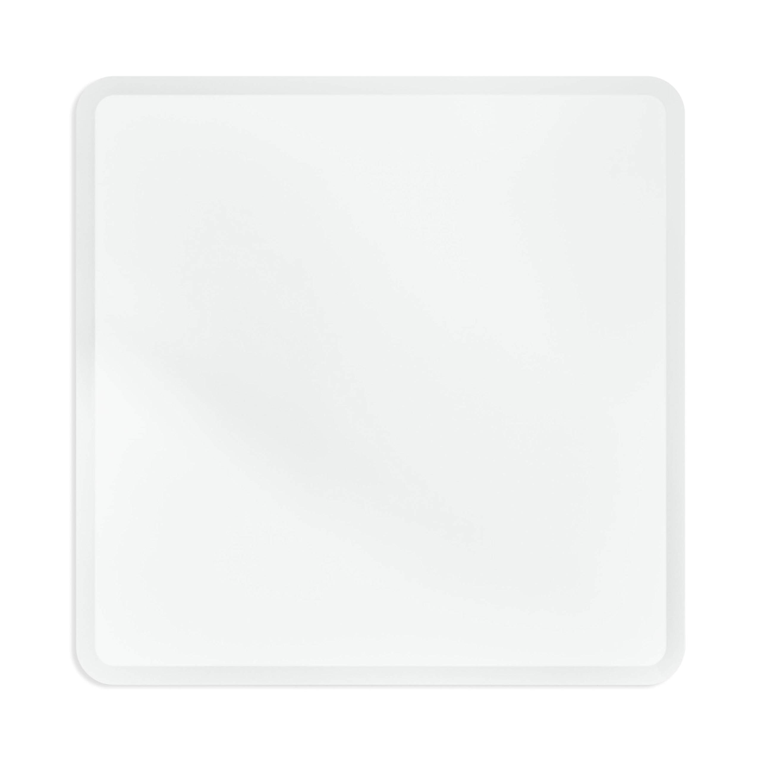 Better Bevel 30 x 30 Frameless Rounded Corner Square Mirror 1 Beveled Edge Bathroom Wall Mirror