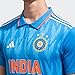 adidas mens Official India Cricket ODI Fan Coat, Brblue, XX-Large