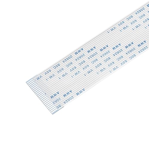 Miniatura 10 de uxcell Cable plano flexible, 5.906 in, 0.039 in, 4 pines, FPC FFC, cable de cinta flexible para TV LCD, audio de automóvil, reproductor de DVD, 10