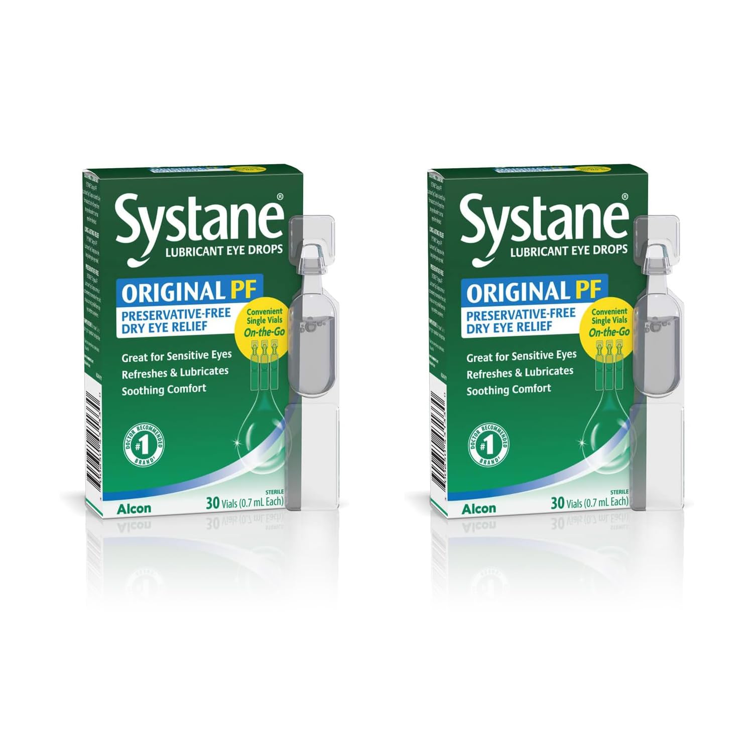 Systane Preservative-Free Eye Drops Pack of 2